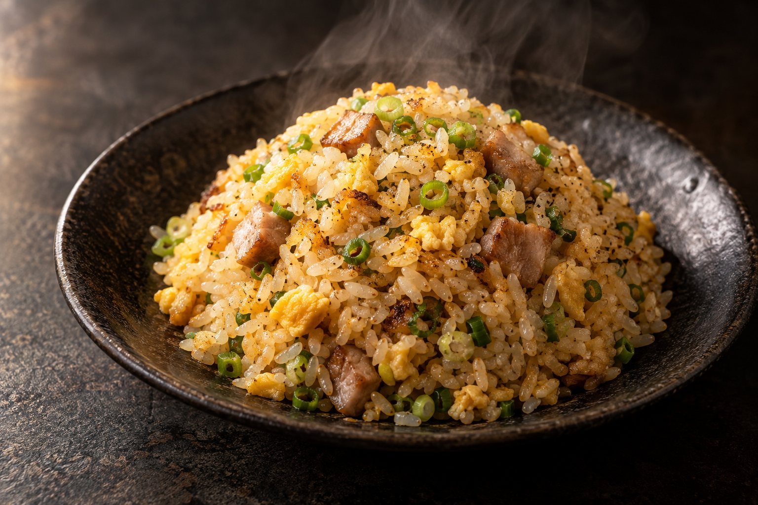 香ばしいチャーハン(AI生成イメージ)