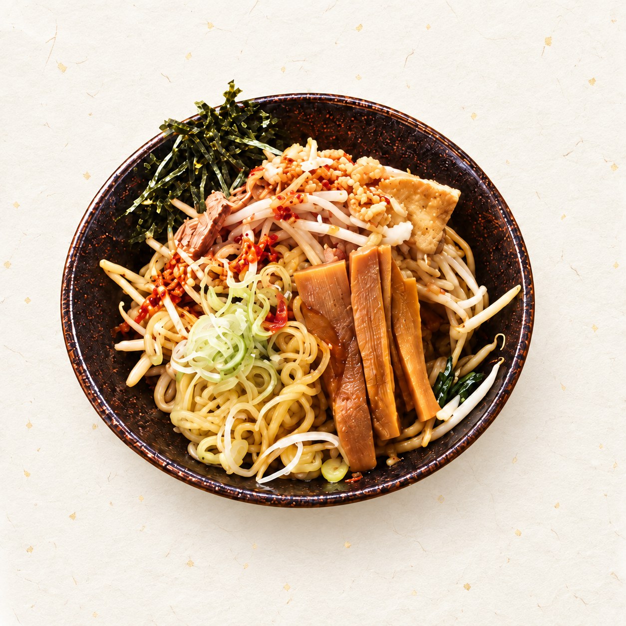 油そば(醤油)